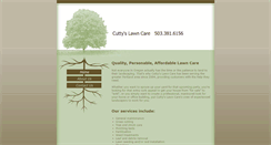Desktop Screenshot of cuttyslawncare.com